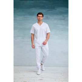 Туника мужская Dr. Nice с накладным карманом, белый,50