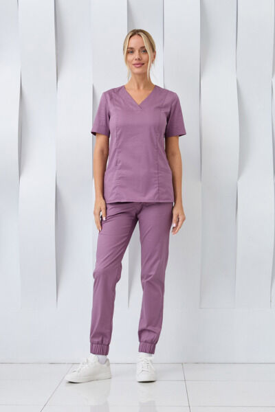 Топ женский Dr. Nice, хирургический, лиловый, 48 - фото 3