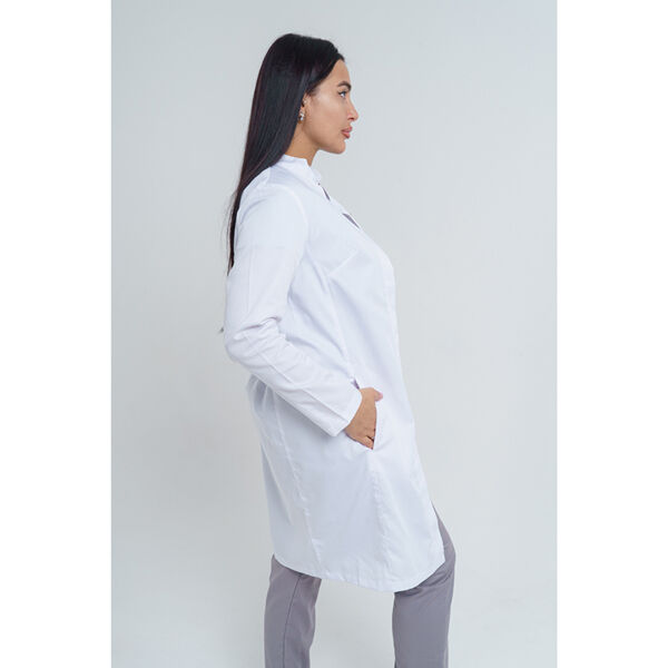 Халат женский 250, длинный рукав, белый, 60 - фото 2