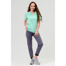 Брюки медицинские женские ELYON, темно-серый, 42