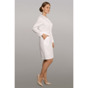 Халат женский 249 Satory, 3/4 рукав, белый, 46