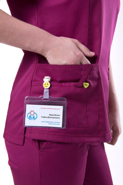 Блуза женская «Терра», малина, 52 - фото 1