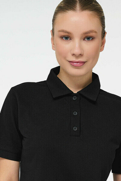 Поло женское Тезис TZ050, черный, 44 - фото 1