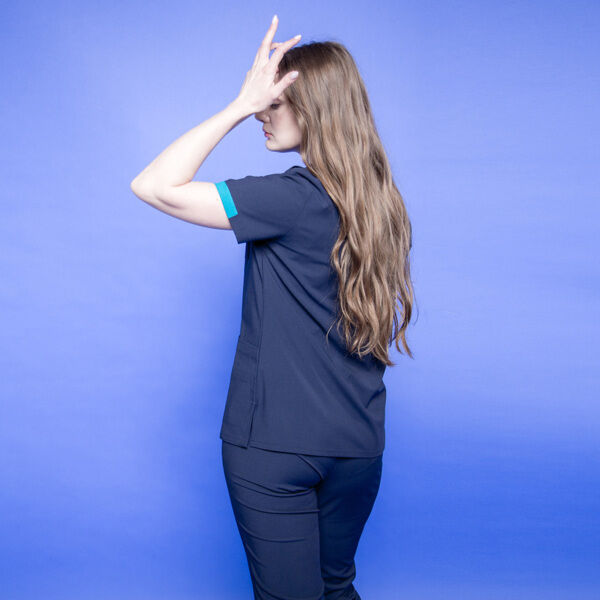 Туника женская 254 Alabama, R148 нэви, S - фото 3