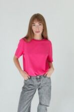Футболка женская Тезис, фуксия, 50-52