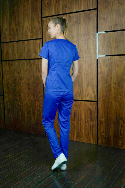 Блуза женская «Альфа», василек, 42 - фото 7