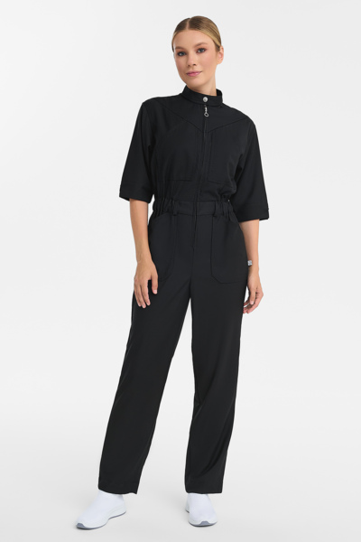 Комбинезон женский Тезис TZ490, черный, 44 - фото 4