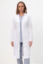 Халат женский 215 Ultra, длинный рукав, белый, 42