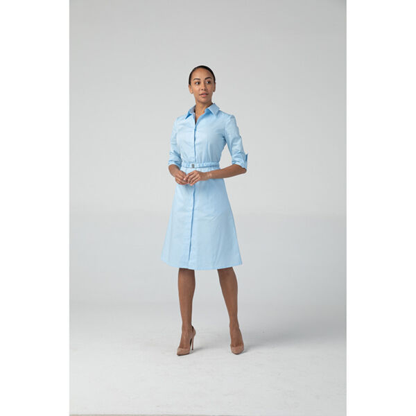 Платье Dr. Nice «Надежда», голубой, 42 - фото 1