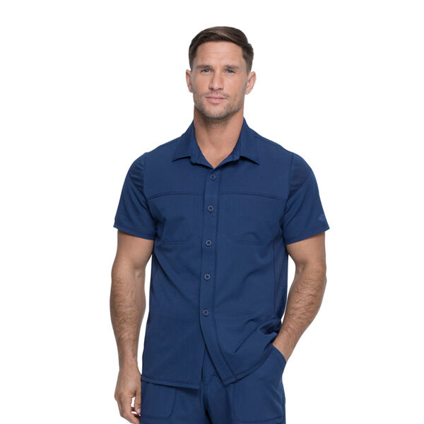 Рубашка мужская Dickies DK820, синий, M - фото 0