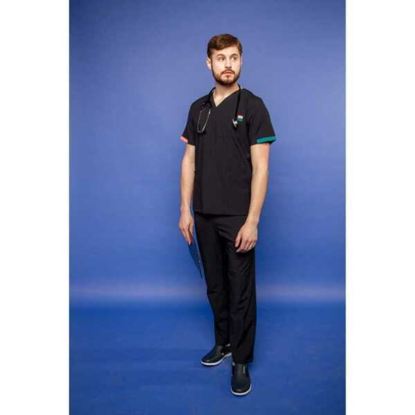 Туника мужская 258 Michigan, R156 тёмно-синий, 4XL - фото 4