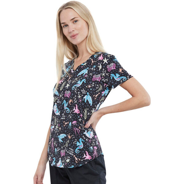 Топ женский Cherokee CK637, морской, S - фото 1