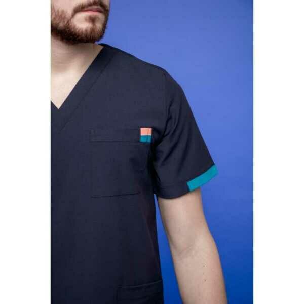 Туника мужская 258 Michigan, R156 тёмно-синий, XL - фото 2