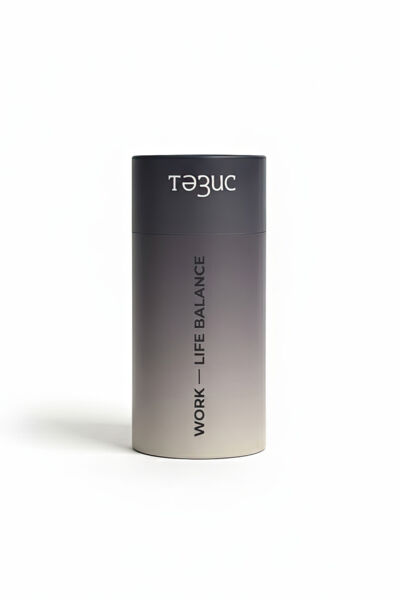 Подарочный тубус Тезис WORK-LIFE BALANCE, серый