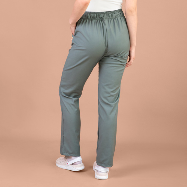 Брюки женские Тезис TZ315, оливковый, 54 - фото 1