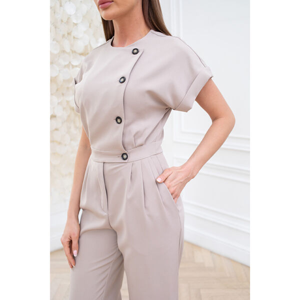 Комбинезон женский Dr. Nice «Beauty», бежевый, 50-52 - фото 2