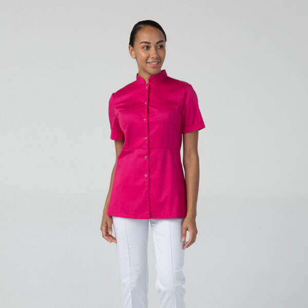 Туника женская Dr. Nice на кнопках, малиновый, 42 - фото 1