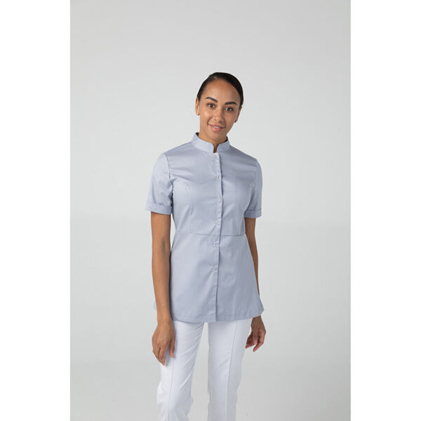 Туника женская Dr. Nice на кнопках, серый, 40 - фото 3