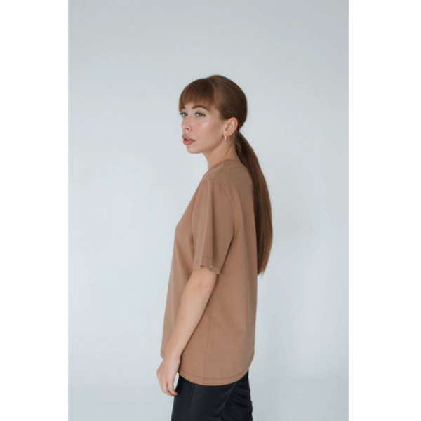 Футболка женская Тезис, бежевый, 54-56 - фото 2