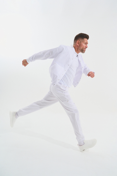 Джоггеры мужские Тезис TZ625, белый, 56 - фото 2