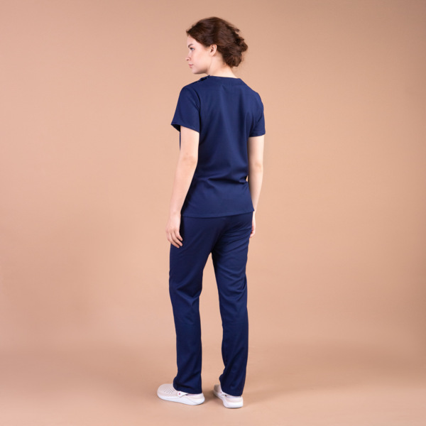 Брюки женские Тезис TZ315, темно-синий, 56 - фото 1