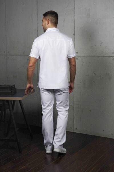 Блуза мужская «Скай», белый, 52 - фото 2