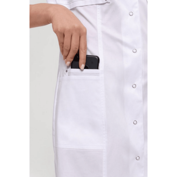 Халат женский 292 Ultra, 3/4 рукав, белый, 40 - фото 3