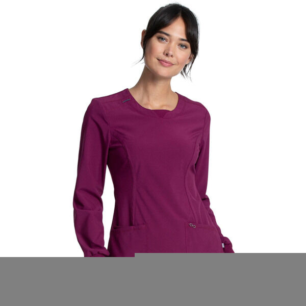 Топ женский Cherokee CK781A, винный, M - фото 0