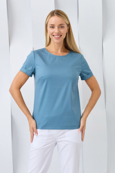 Топ женский Dr. Nice «Beauty», деним, 50 - фото 1