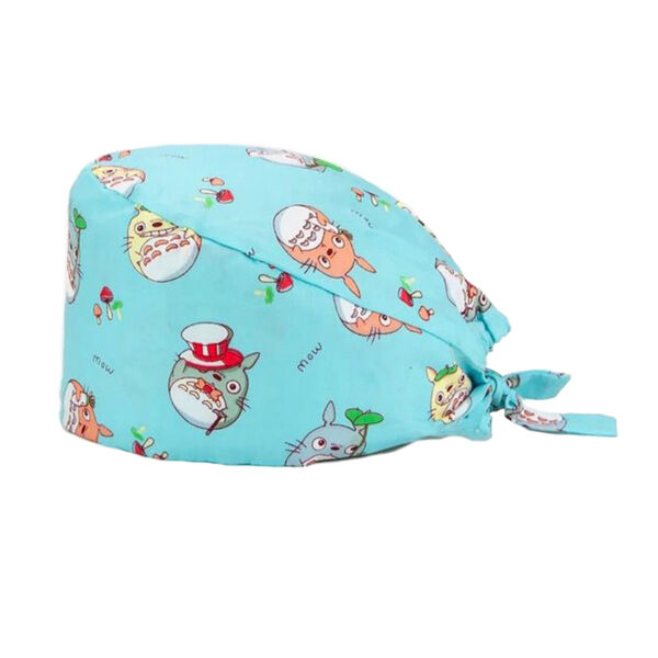 Шапочка медицинская, принт 