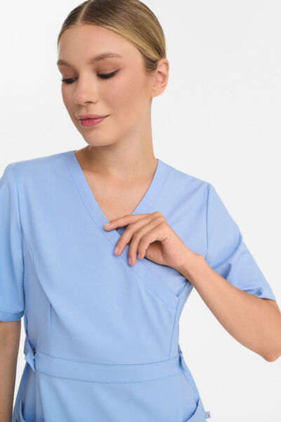 Туника женская Тезис TZ305, голубой, 40 - фото 1