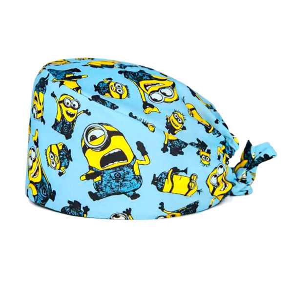 Шапочка медицинская, принт 