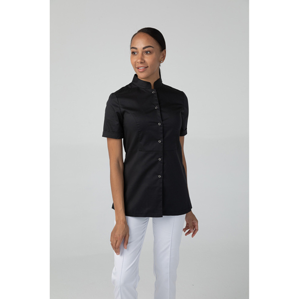 Туника женская Dr. Nice на кнопках, черный, 56 - фото 2