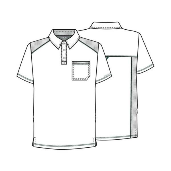 Поло мужское Cherokee WW615, синий, L - фото 3