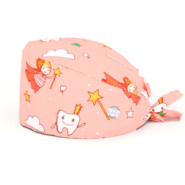 Шапочка медицинская, принт 