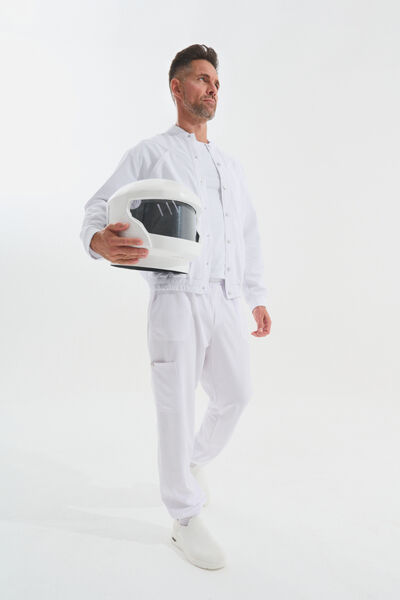 Джоггеры мужские Тезис TZ625, белый, 46 - фото 3