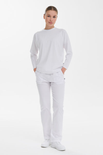 Лонгслив женский Тезис TZ112, белый, 46 - фото 3