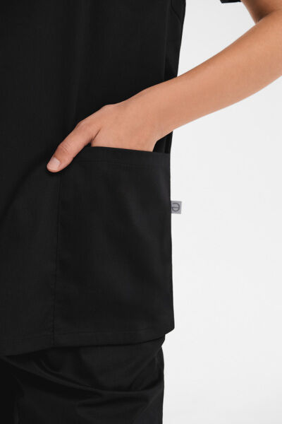 Туника женская Тезис TZ338, unica, черный, 56 - фото 2