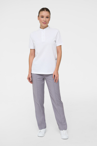 Брюки женские Тезис TZ325, серо-бежевый, 52 - фото 3