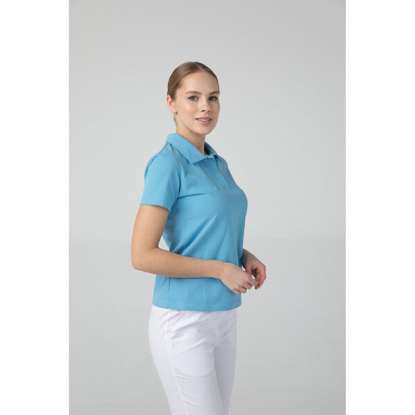 Поло женское, голубой, 48 - фото 2