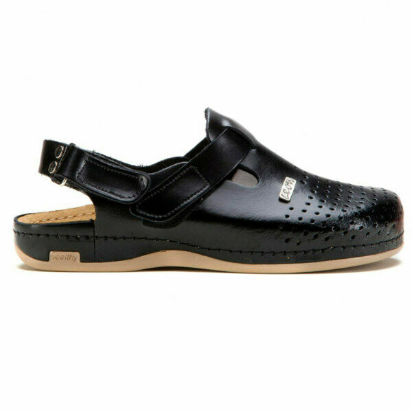 Тапочки-сабо Леон 701М, мужские, черный, 46 - фото 1