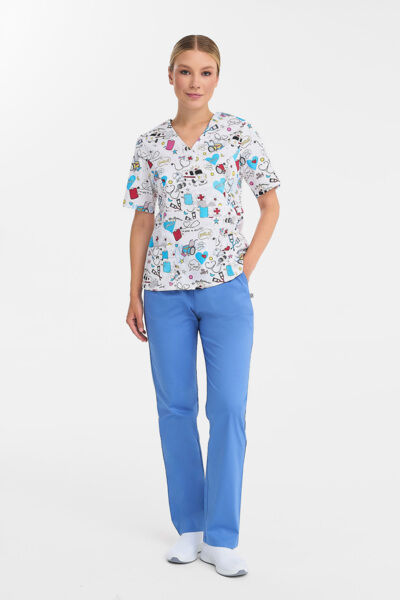 Брюки женские Тезис TZ315, unica, индиго, 48 - фото 6