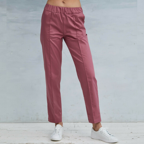 Брюки женские Dr. Nice «ШОВ», пыльно-розовый, 56 - фото 1