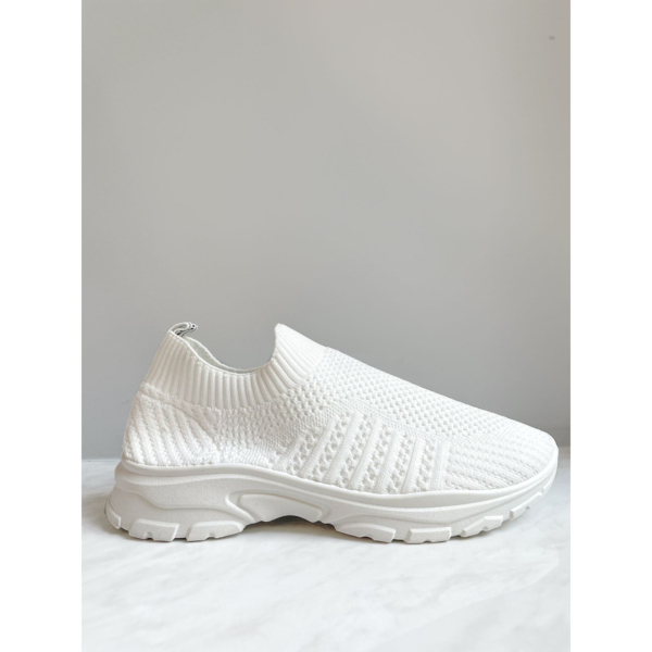 Слипоны женские, белый, 41 - фото 1