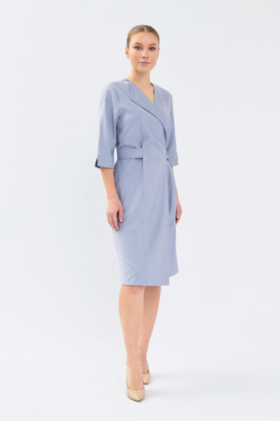 Халат-платье Тезис TZ150, серый, 42 - фото 2