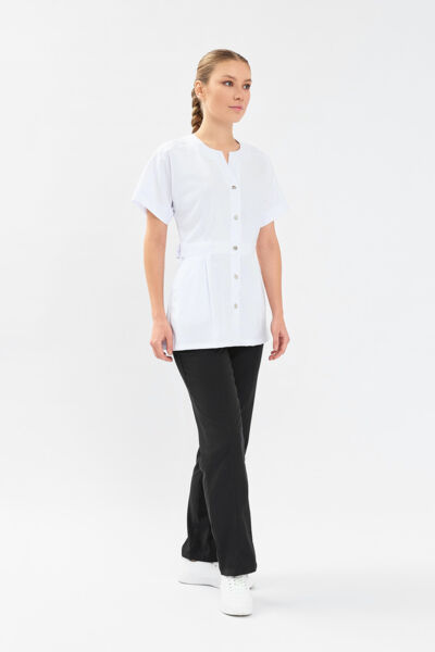 Рубашка женская Тезис TZ462, белый, 44 - фото 3