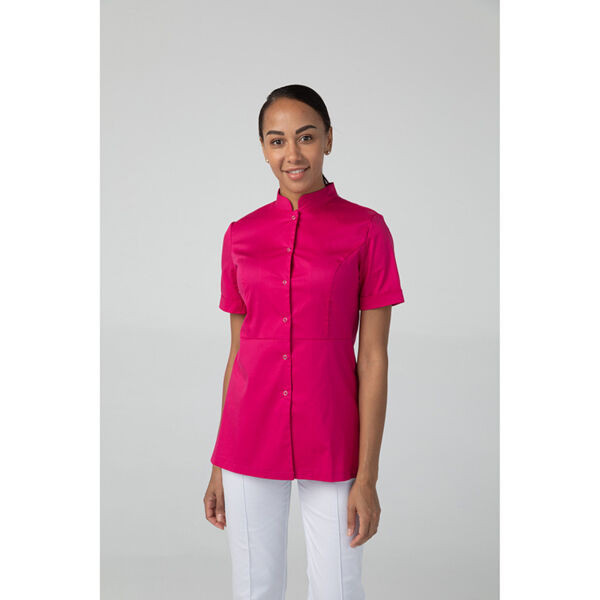 Туника женская Dr. Nice на кнопках, малиновый, 46 - фото 3