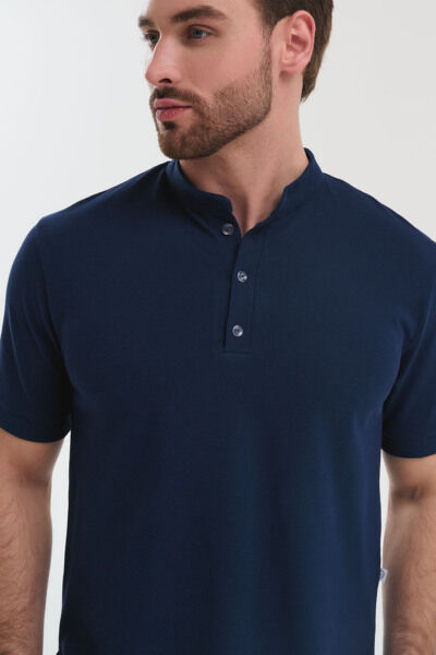 Поло мужское Тезис TZ560, темно-синий, 50 - фото 2