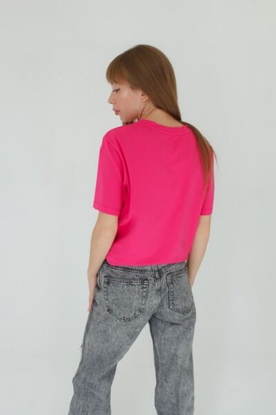 Футболка женская Тезис, фуксия, 44-46 - фото 2