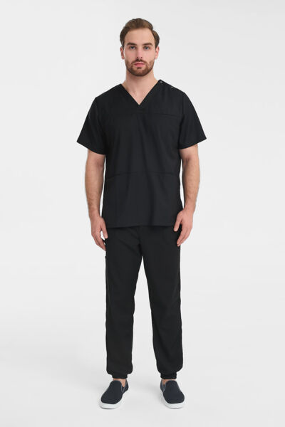 Джоггеры мужские Тезис TZ625, черный, 56 - фото 1